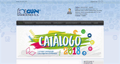 Desktop Screenshot of edicionesholguin.com